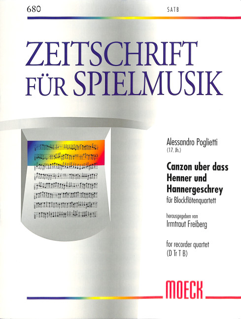 Canzon über das Henner und Hahnergeschrey