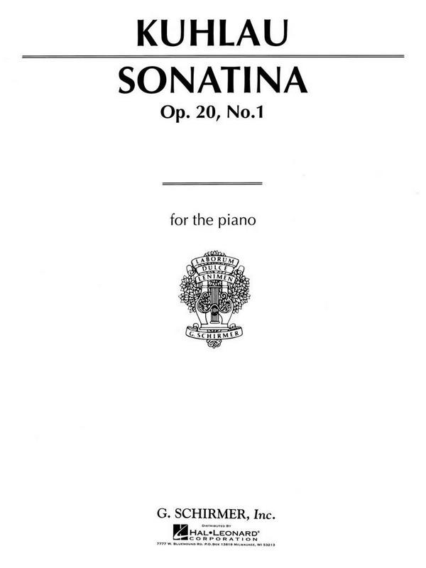 Sonatine C-Dur op.20,1