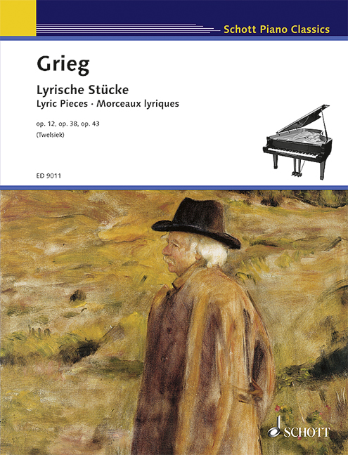 Lyrische Stücke op.12, op.38, op.43