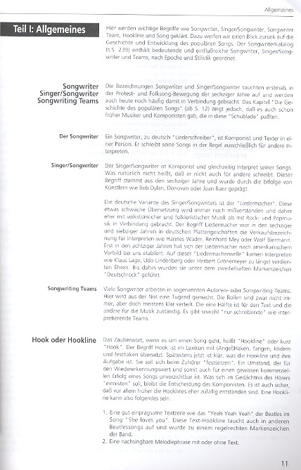 Harmonielehre und Songwriting