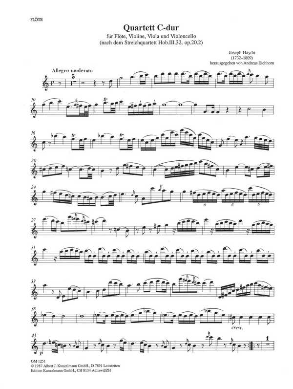Quartett C-Dur