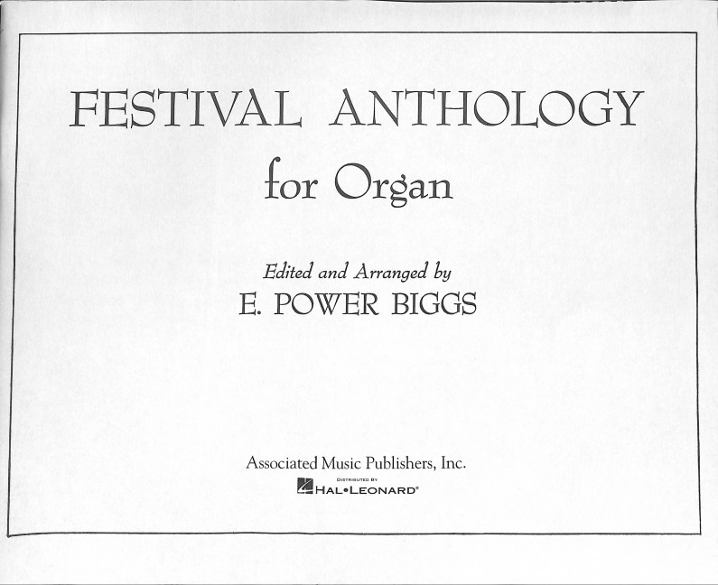 Festival Anthology