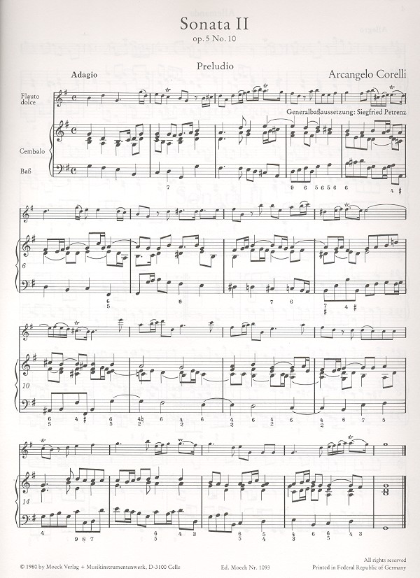 Sonate Nr.2 G-Dur op.5,10