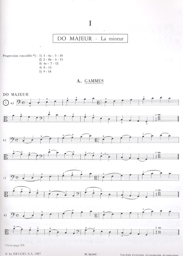 l'Art de jouer la basse de viole vol.1