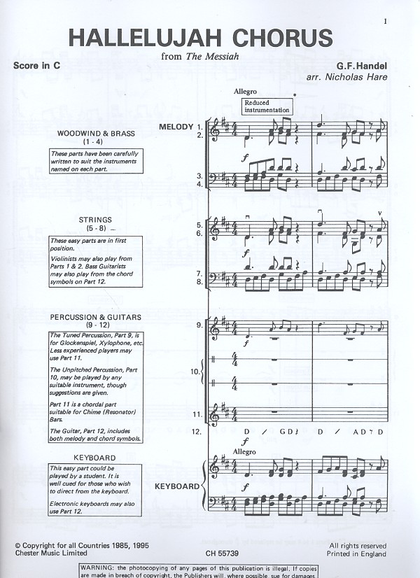 Hallelujah Chorus from Messiah