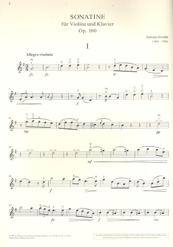 Sonatine G-Dur op.100
