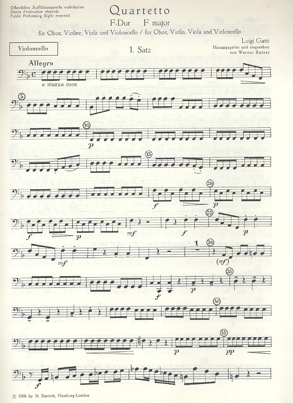 Quartetto F-Dur