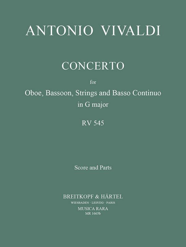 Concerto G major RV545 P129