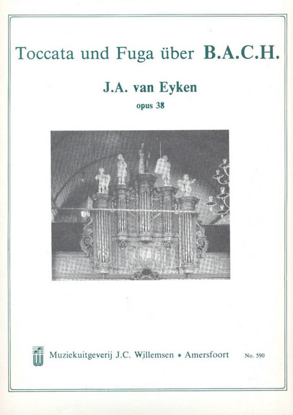 TOCCATA UND FUGA UEBER BACH OP.38