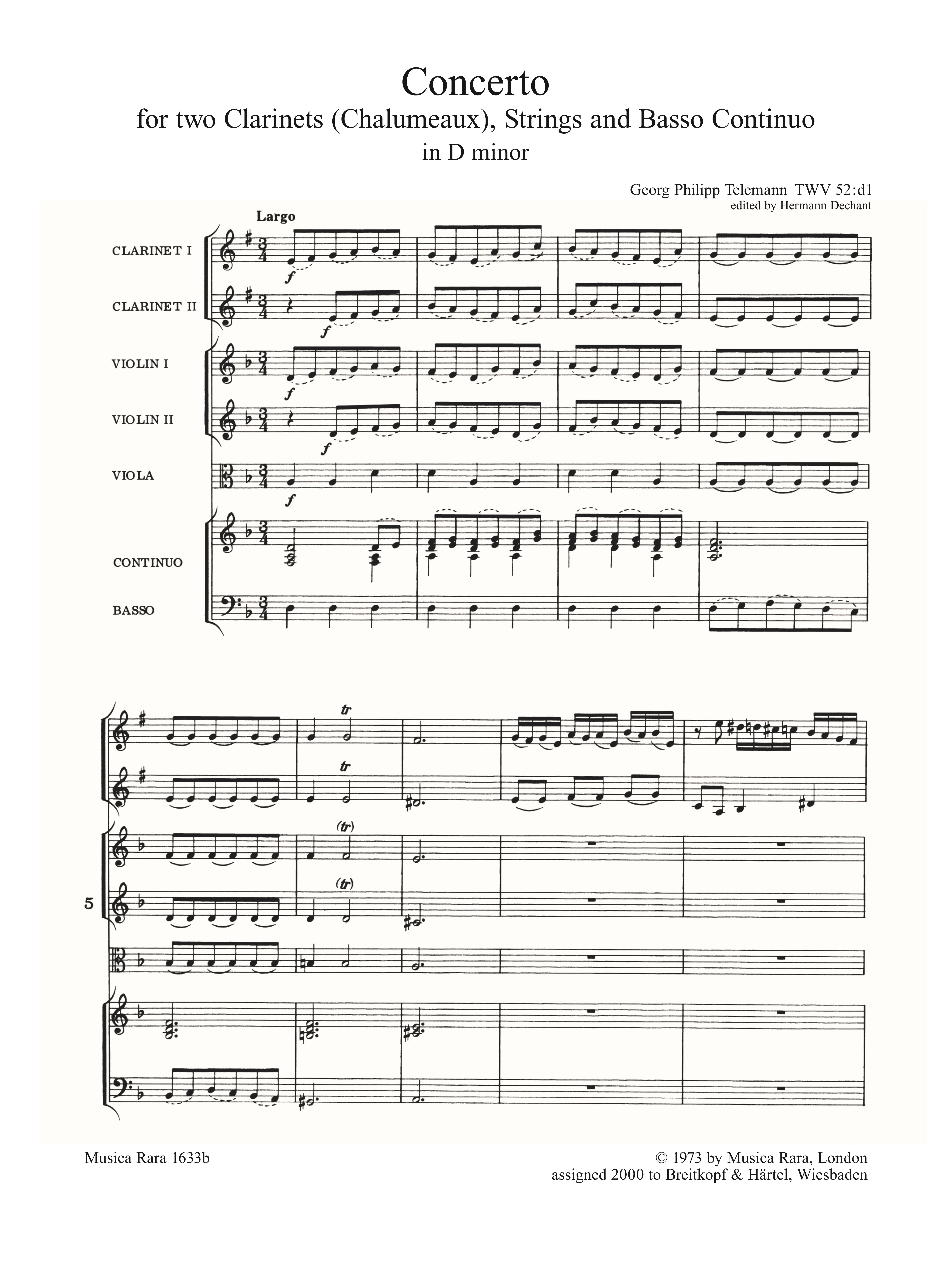Concerto d minor