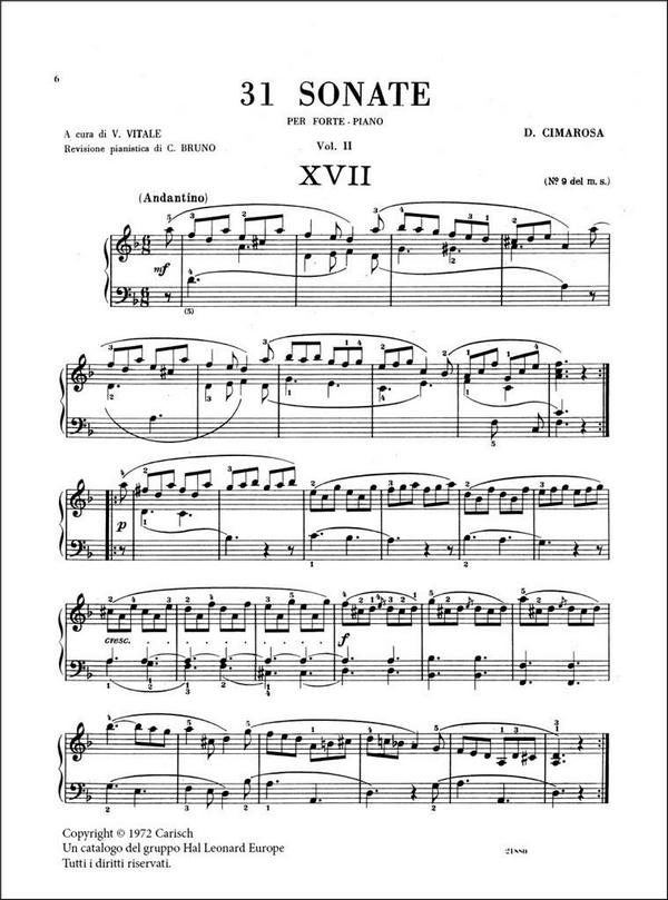 31 sonate vol.2 (17-31) per