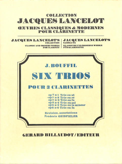 Trio op.7,2 en ré majeur