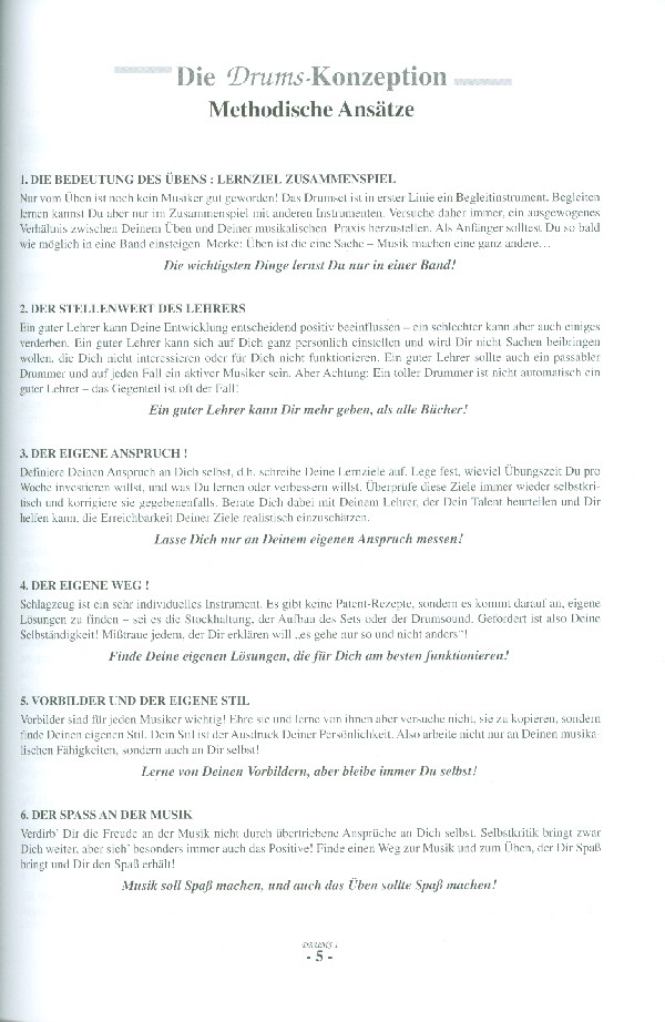 Drums Band 1 (+2 CDs)