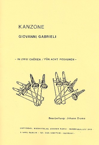 Kanzone für 8 Posaunen in