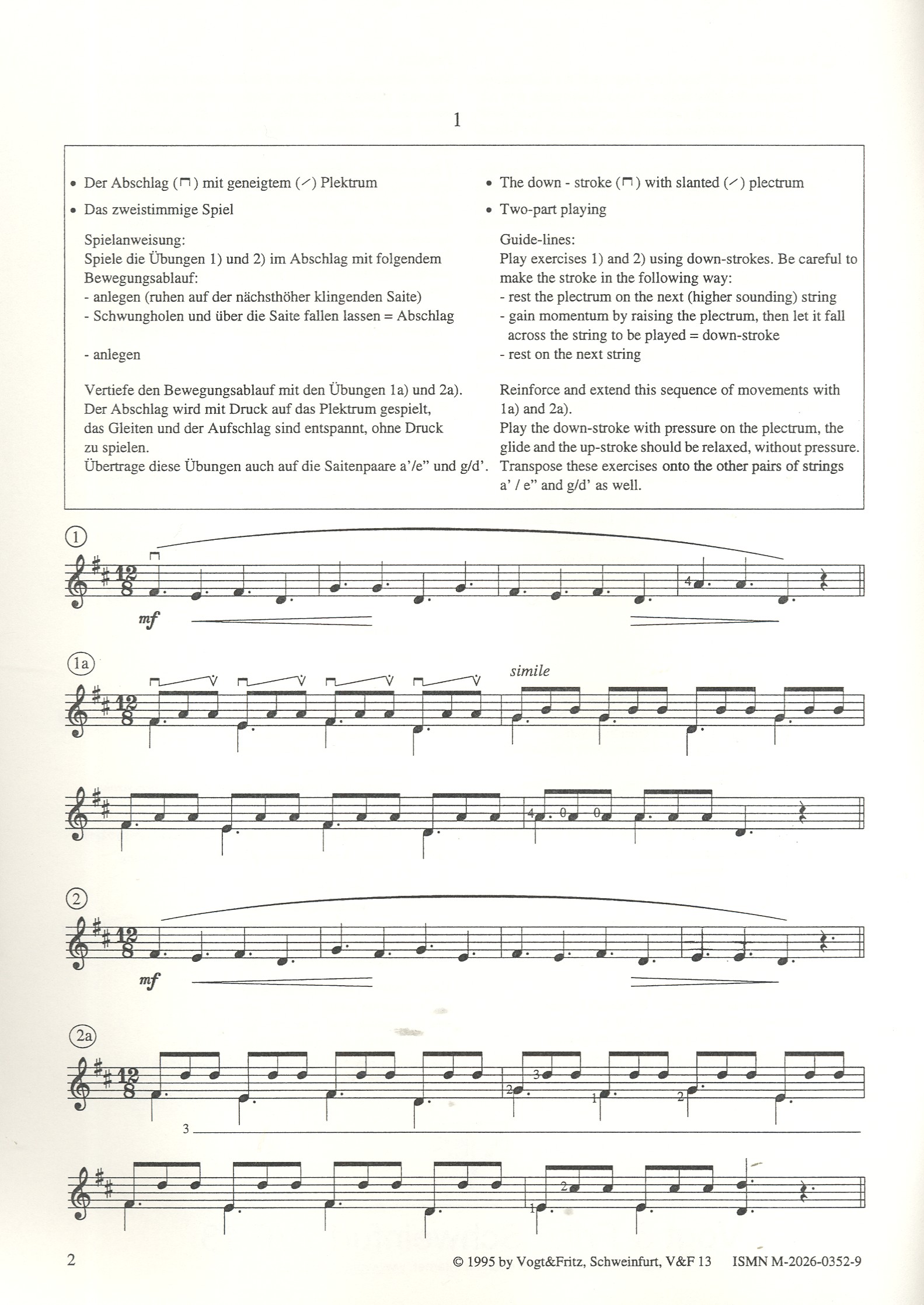 Technique on 8 Strings Band 1