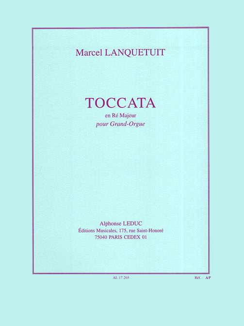 Toccata ré majeur