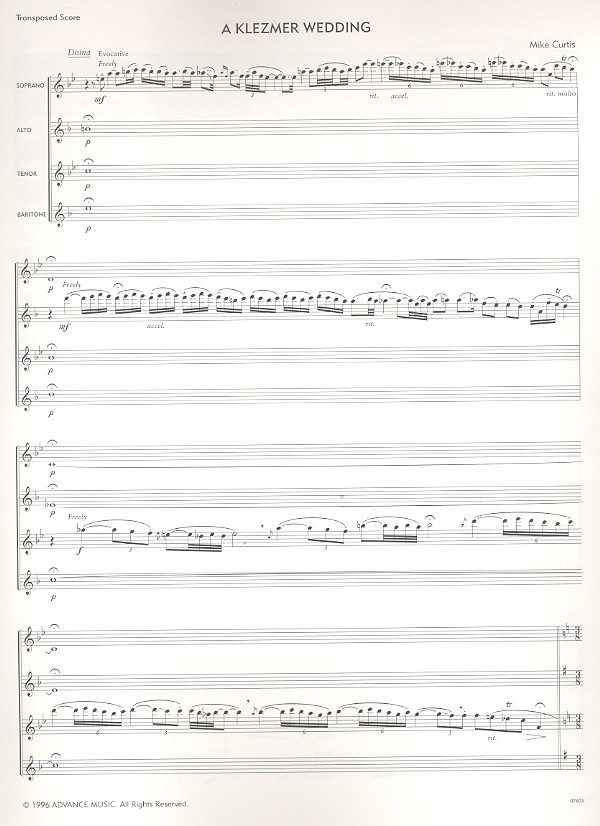 A Klezmer Wedding Edition