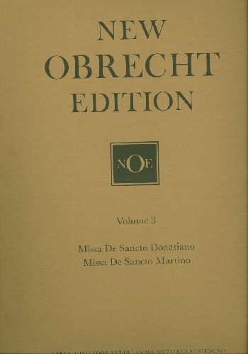 New Obrecht Edition Vol.3