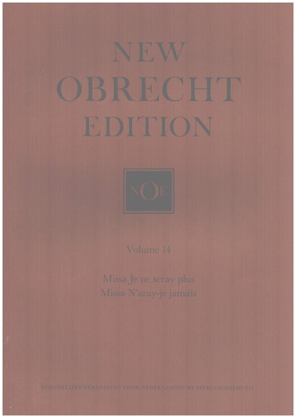 New Obrecht Edition Vol.12