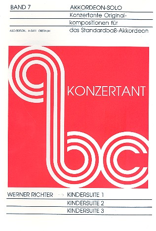 ABC Konzertant Band 7 Kindersuiten Nr.1-3