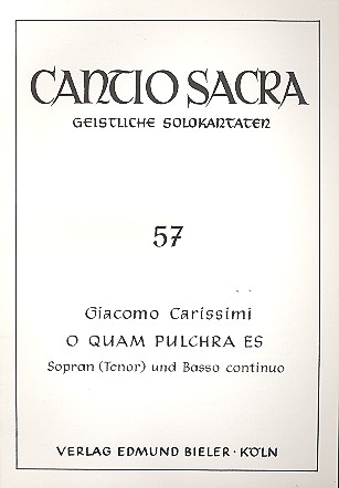 O quam pulchra es