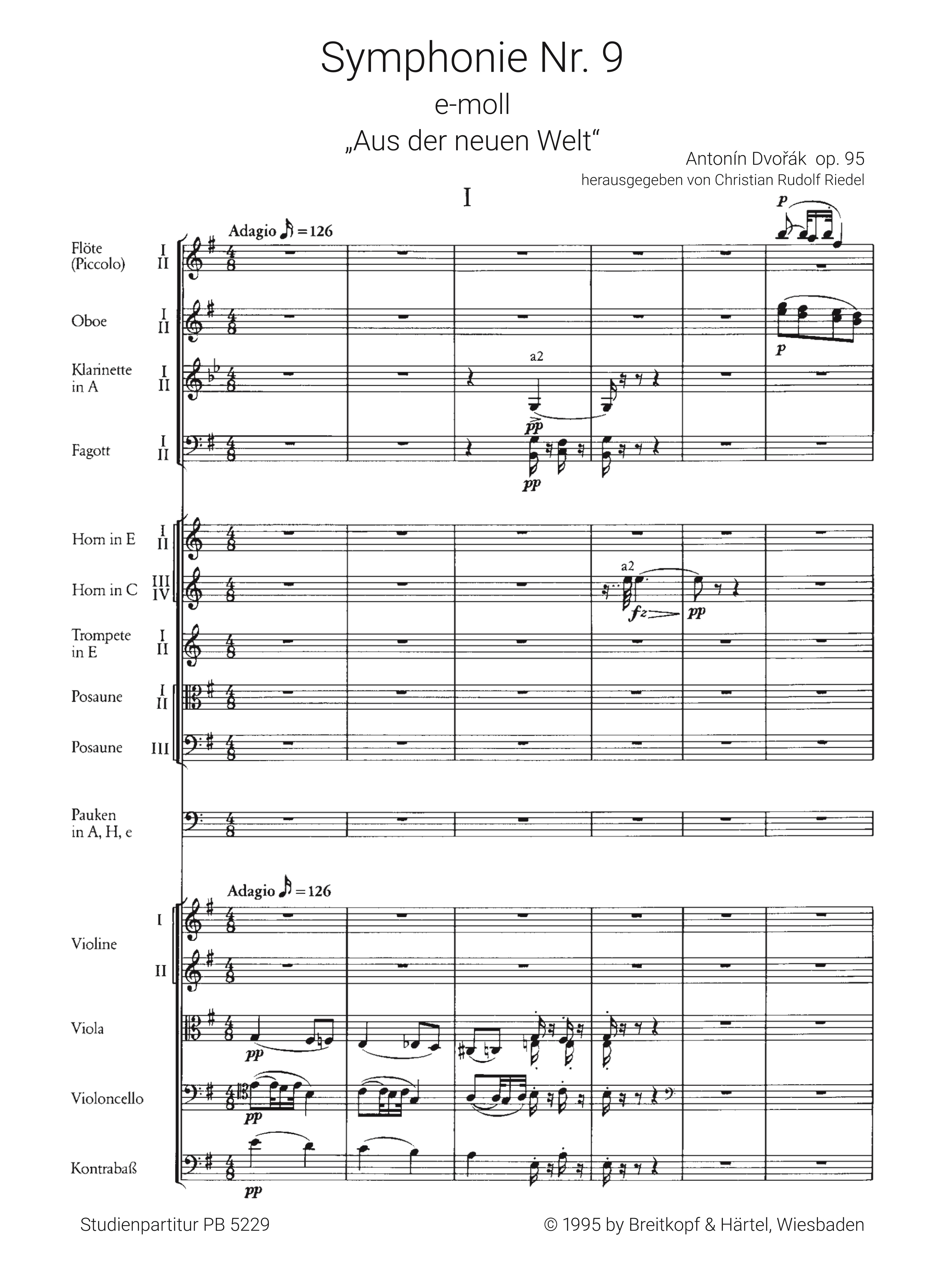 Sinfonie e-Moll Nr.9 op.95