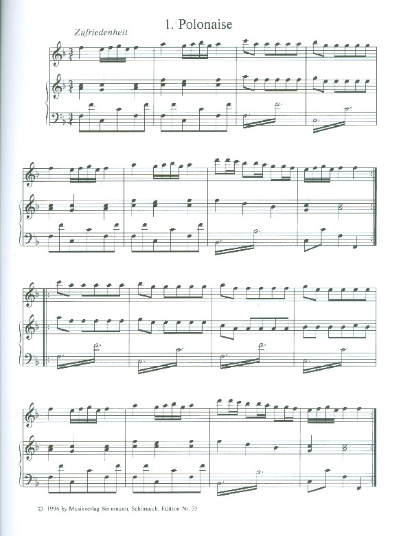 Notenbuch für Wolfgang Amadeus Mozart