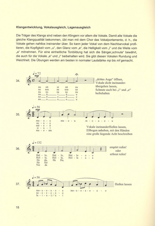 Chorische Stimmbildung