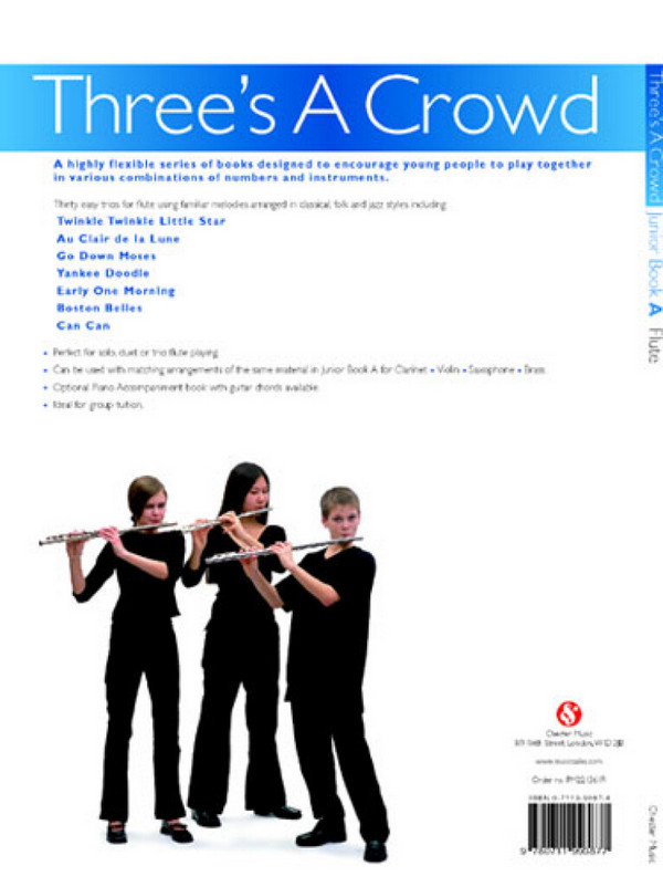 Three's a crowd junior book A