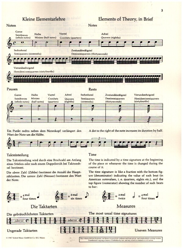 Schule für kleine Trommel