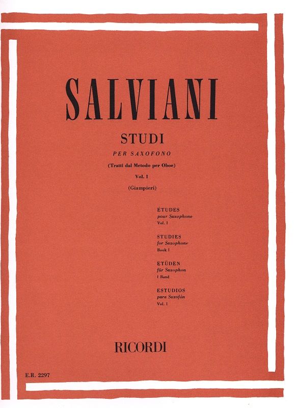 Studi per saxofono Band 1