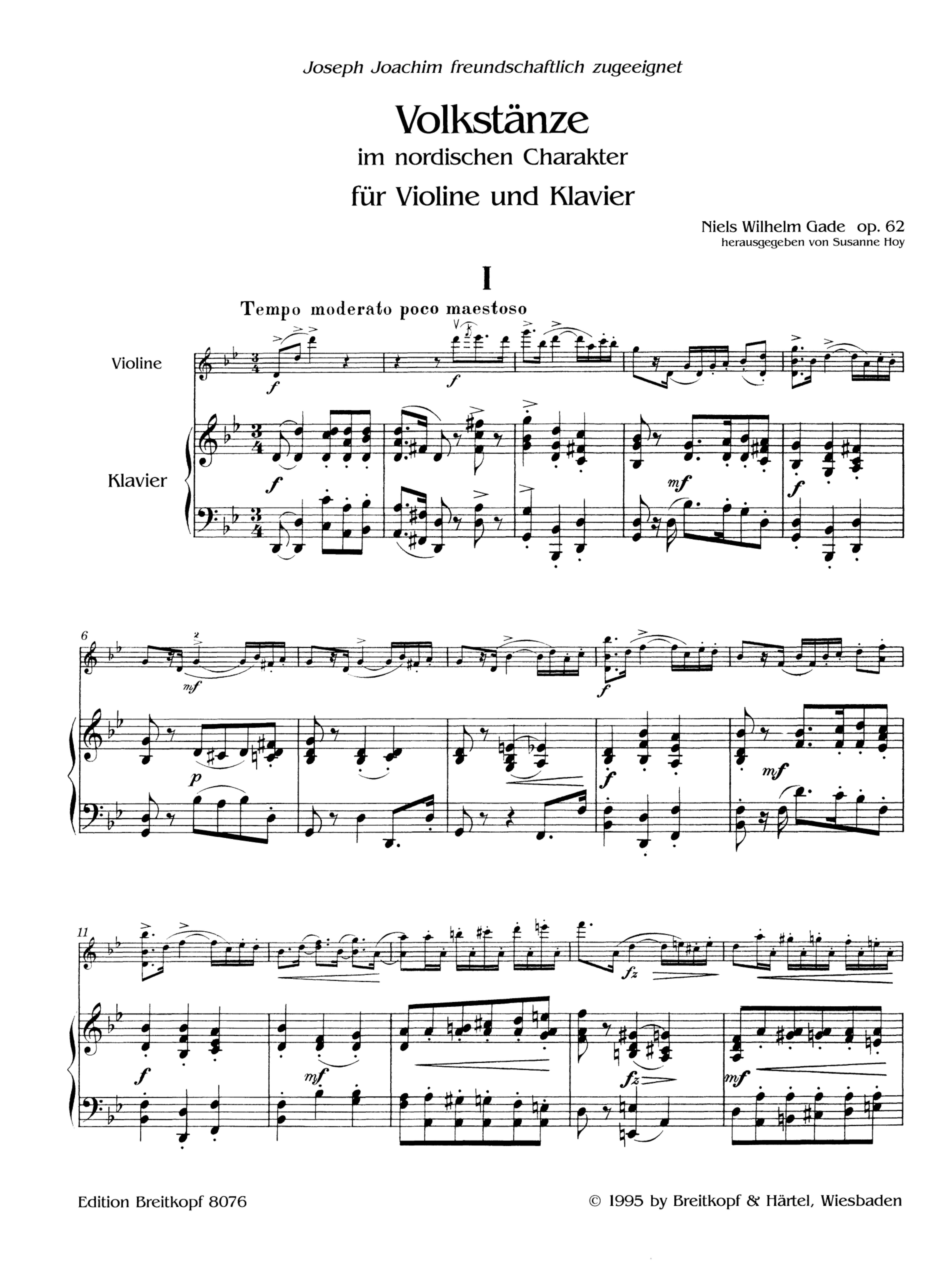 Volkstänze op.62