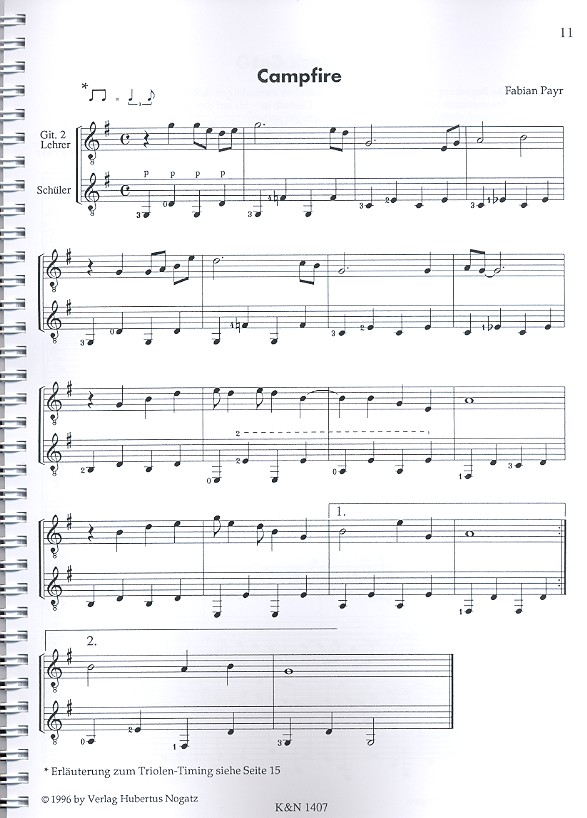 Die Folkpicking Gitarre Ragtime