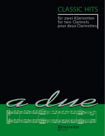 Classic Hits für 2 Klarinetten