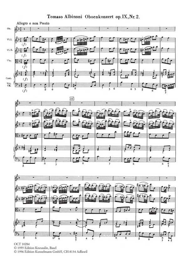 Concerto à cinque d-Moll op.9,2