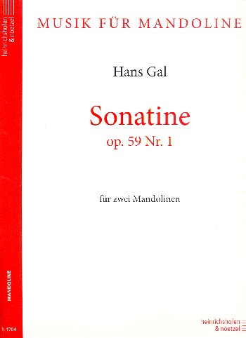 Sonatine op.59,1 für 2 Mandolinen