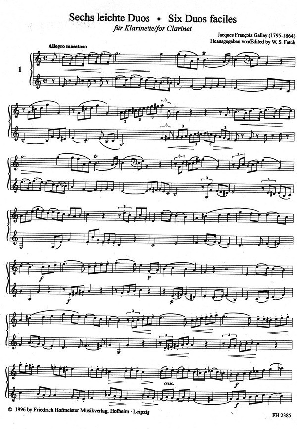 6 duos faciles op.41