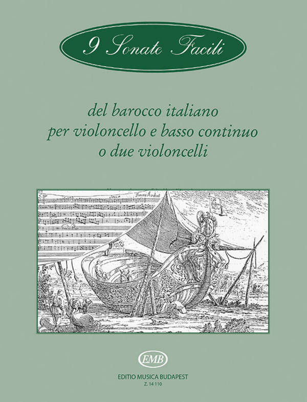 9 sonate facili del barocco italinano