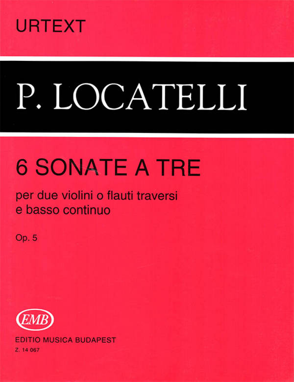 6 sonate a tre op.5 per 2 violini