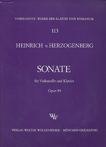 Sonate op.94 für Violoncello