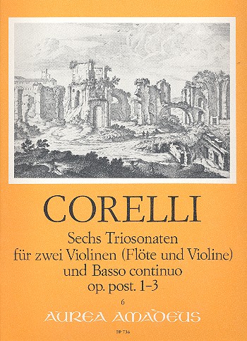 6 Triosonaten Band 1 (nr.1-3)