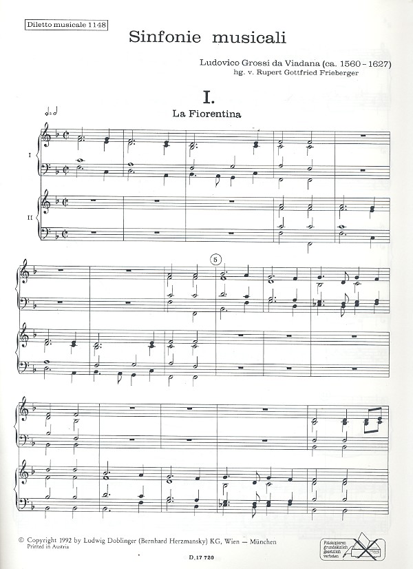 Sinfonie musicali Band 1