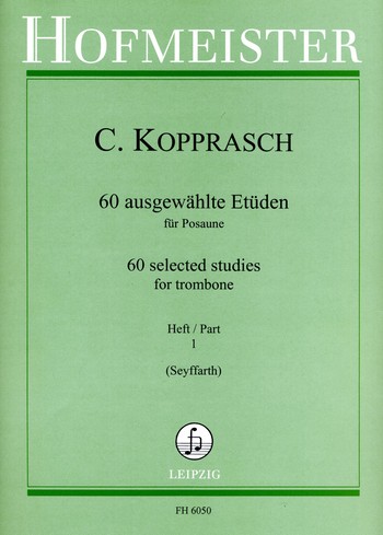 60 ausgewählte Etüden Band 1