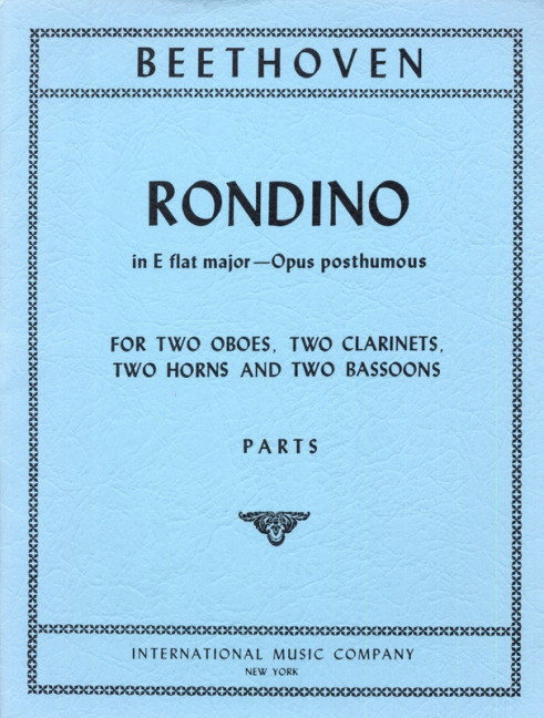 Rondino E flat major opph.