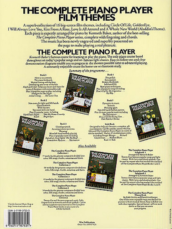 The complete Piano Player - Film Themes