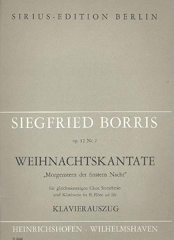 Weihnachtskantate op.12 Nr.2
