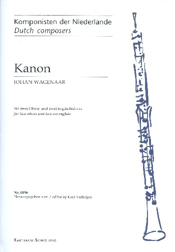 Kanon für 2 Oboen und