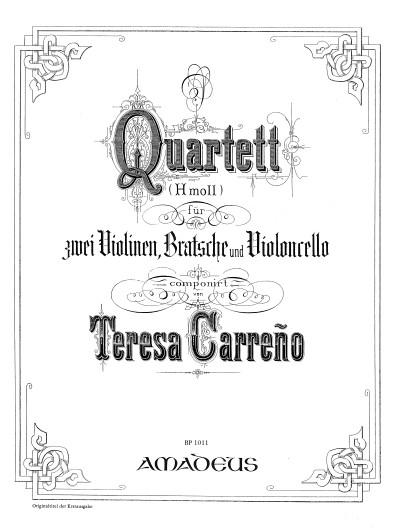 Streichquartett h-Moll