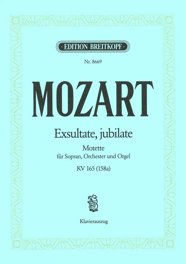 Exsultate jubilate KV165 - Motette