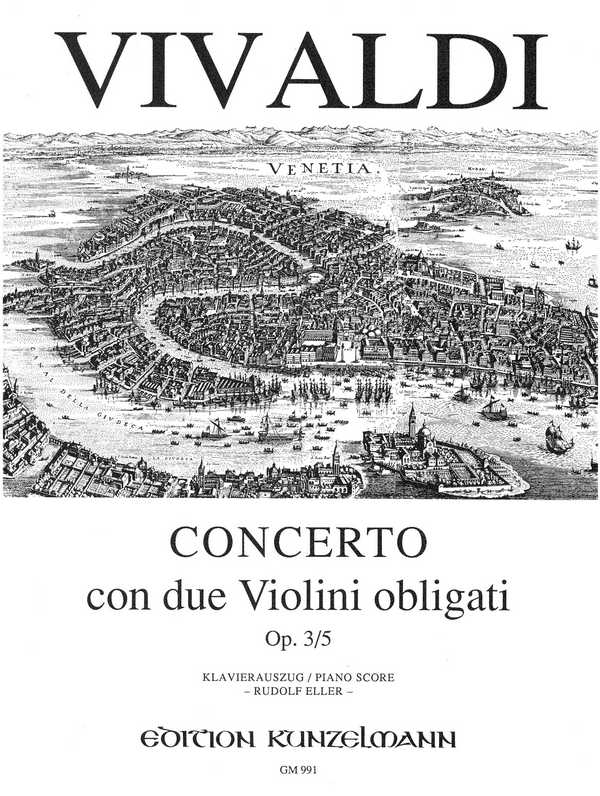 Concerto con 2 violini obligati op.3,5